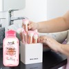Norate Limpiador de brochas de maquillaje, solución limpiadora para brochas