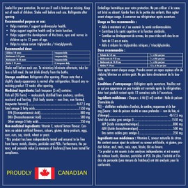 Promise Omega 3, 100% Tested for Purity, Potency and Freshness, EPA 800 MG, DHA 500 MG, Natural Lemon Flavour, TG Form Molecularly Distilled (500ml)