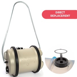 Xtremeauto Replacement Cap For Aquaroll, For Wastemaster, Economy etc - 80mm Direct Fit Spare - 29 & 40L Aquaroll Caravan Motorhome Campervan Silver Blue Beige