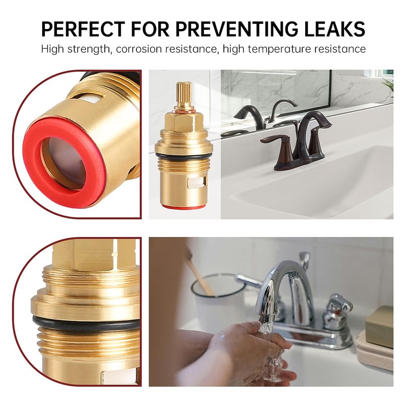 Kitchen Faucet Cartridge Replacement Compatible with Grohe 45882000 Valve Parts,