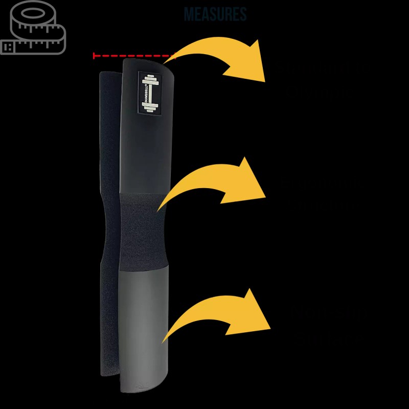 DUMBBELL Squat Pad Leg Exercises Barbell Neck Sholder Protector