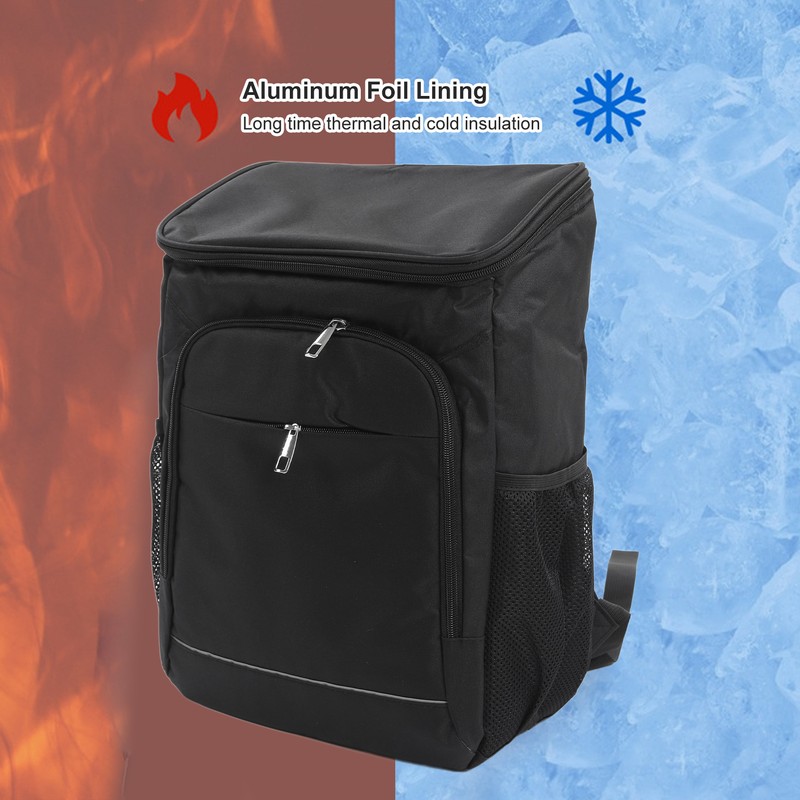 Thermal Cooler Backpack Large Capacity Hot Cold Insulation Bag for