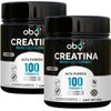 Oby Creatina Monohidratada Micronizada en Polvo 100 Alta Pureza Certificada
