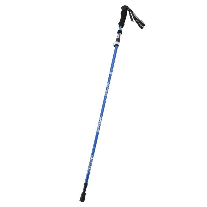 Hiking Poles Collapsible 5 Sections Portable Aluminum Hiking Sticks for