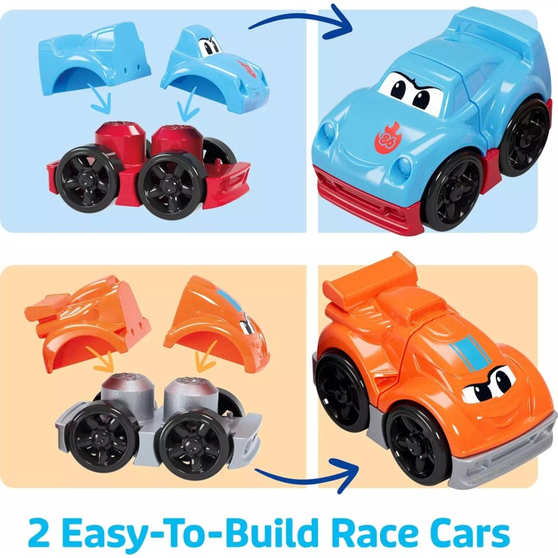 MEGA BLOKS Build & Race Rig Building Blocks Toy Set