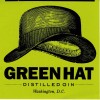 Green Hat New Columbia Distillers Green Hat Craft Distilled Gin sticker Washington DC