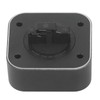 Square Track Adapter Surface Mounted Power Outlet Socket with Indicator