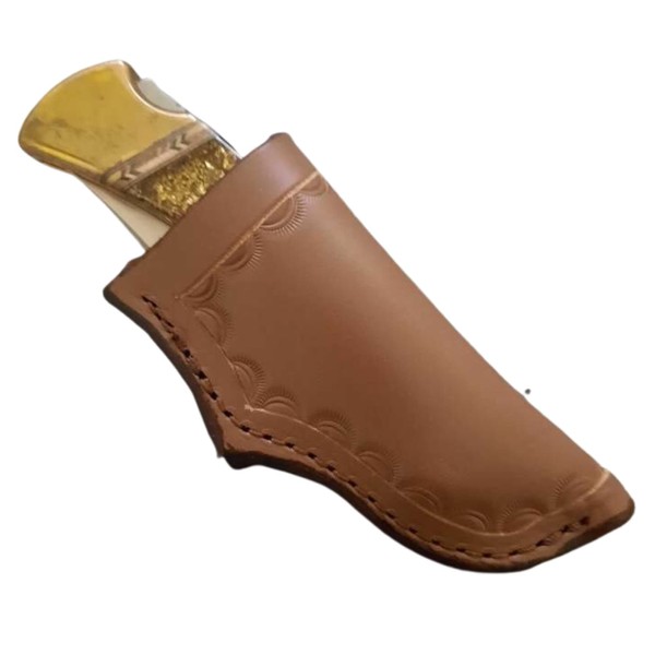 Custom Right Hand Leather Knife Sheath Fits Buck 110 Knife,