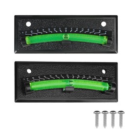 Rv Bubble Level Camper Level Bubble 2 Pack For Trailer Leveling Bubble,High Visibility Green Liquid Level Indicator For Camper Trailer Truck Boat,Stick On Levels For Rv, For Multiple Scenarios