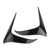 crosselec Carbon Fiber Front Bumper Cover Headlight Trim Strip Accessories