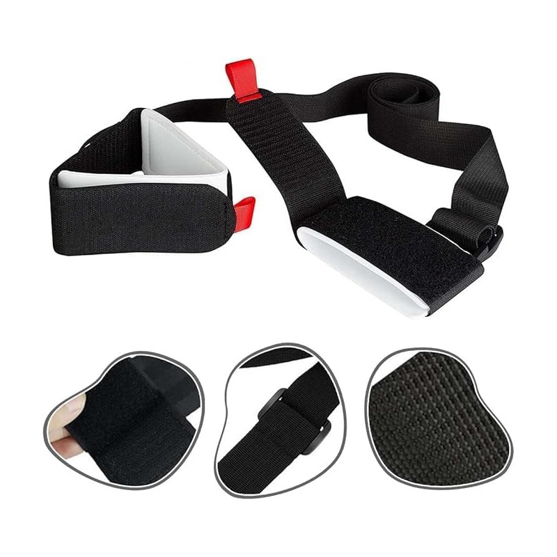 Ski Carry Strap Shoulder Back Children Adults Ski Carry Ski