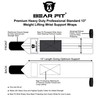 Bear Fit Weight Lifting Wrist Supports One Size (sold in