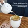 Copper Tea Infuser Strainer Reusable Loose Leaf Teapot Filter with