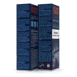 Duo Hair Crew Cremas Depilatoria Íntima Bote 100 Cada Uno Hecha Hombres Extra Suave Piel Riesgo Cortes Horas Hidratación