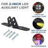 Xitomer 3mm Thick Motorcycle LED Light Mount, Fit for 2024