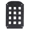 Hand-Forged Iron Speakeasy Black Power Coated Door Grill – Black