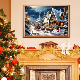 2024 Advent Calendar Puzzle 1008 Pieces, Christmas Jigsaw Puzzle, 24 Boxes Countdown to Christmas, Christmas Gifts for Adults and Kids, Birthday Gifts Home Decoration Puzzle