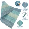 Placemats Set of 4 for Dining Table, Washable Woven Vinyl