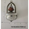 Holy water font-Infant Jesus of Prague,nickel plated finish