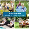 MQHUAYU 5.3FT Standing Misters for Outside Patio,Portable Misting Cooling System