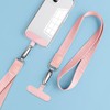 CHUQING Phone Lanyard Light Pink Universal Cell Phone Strap for