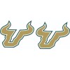 USF BULLS Inspired Full Size Football Helmet Decal