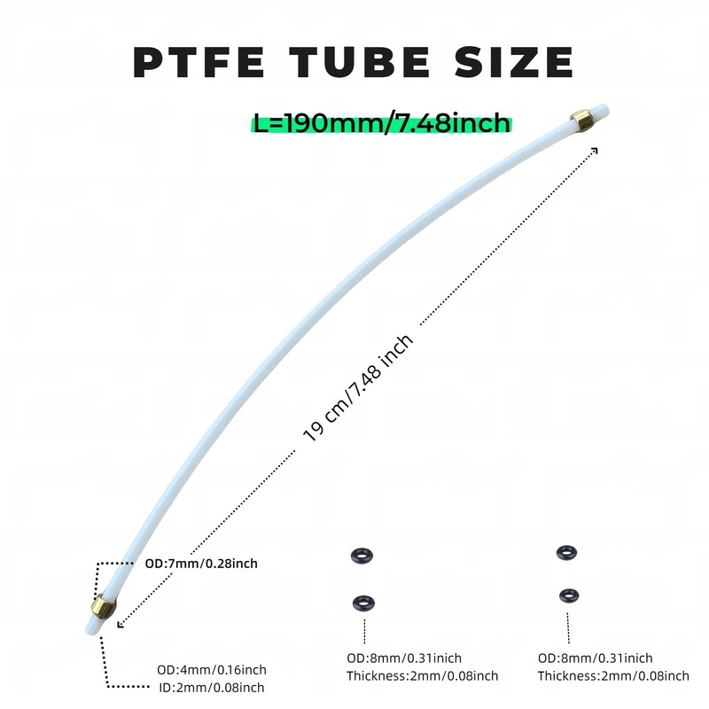 PTFE Water Tube for Delonghi Cappuccino & Espresso Coffee Machine