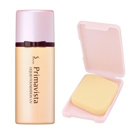 プリマヴィスタ 化粧のり実感リキッドファンデーション UV ピンクオークル03 SPF25 PA++ 30ml