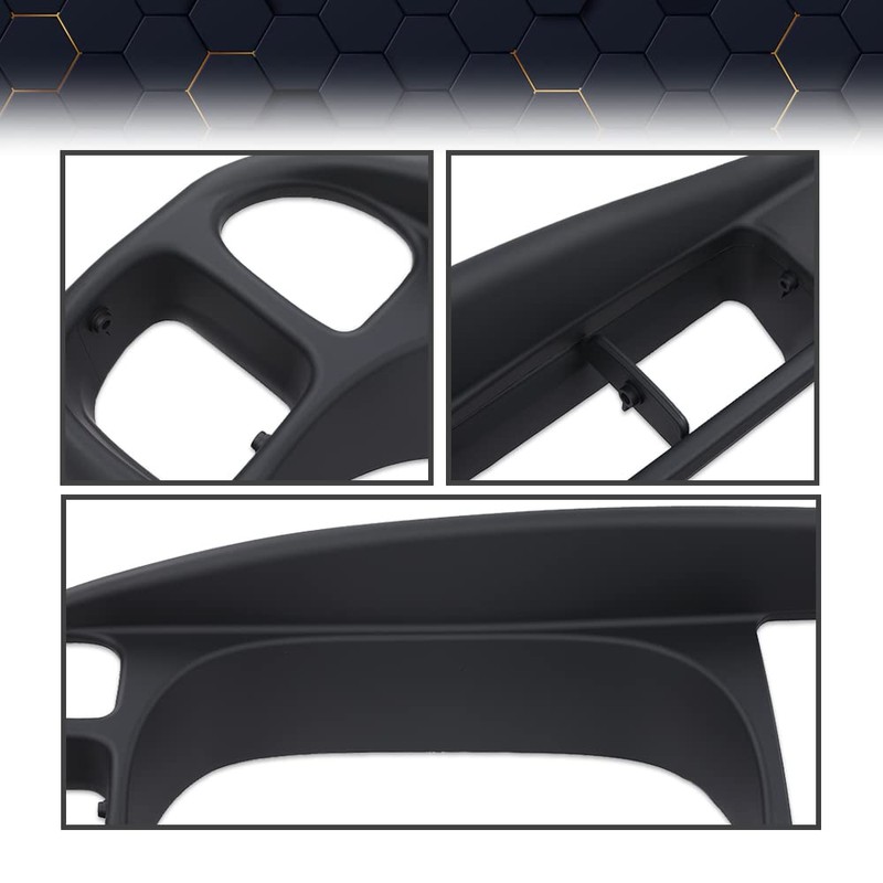 PIT66 Dash Board Bezel Cover Compatible with 1998 1999 2000
