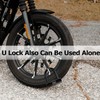 Titanker Motorcycle Chain Lock with U Lock, 4 Feet Heavy