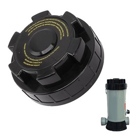 Chlorinator Cover, Easy Installation Tight Sealing Chlorinator Parts for Hayward CL220 Chlorinator Feeder Tight Sealing