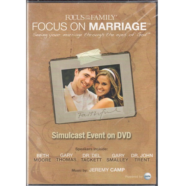 Focus on the Family Presents Focus on Marriage: Seeing Your Marriage Through the Eyes of God [DVD]