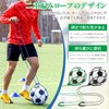 フットボールネット 黒色 青色 計2個 ボールネット ボール練習用ネット サッカー練習器具 リフティングトレーニング ボール入れ キッズ