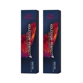Wella Koleston Perfect Me+ KP Vibrant Reds 7/47 Medium Blonde Red/Brown Pack of 2