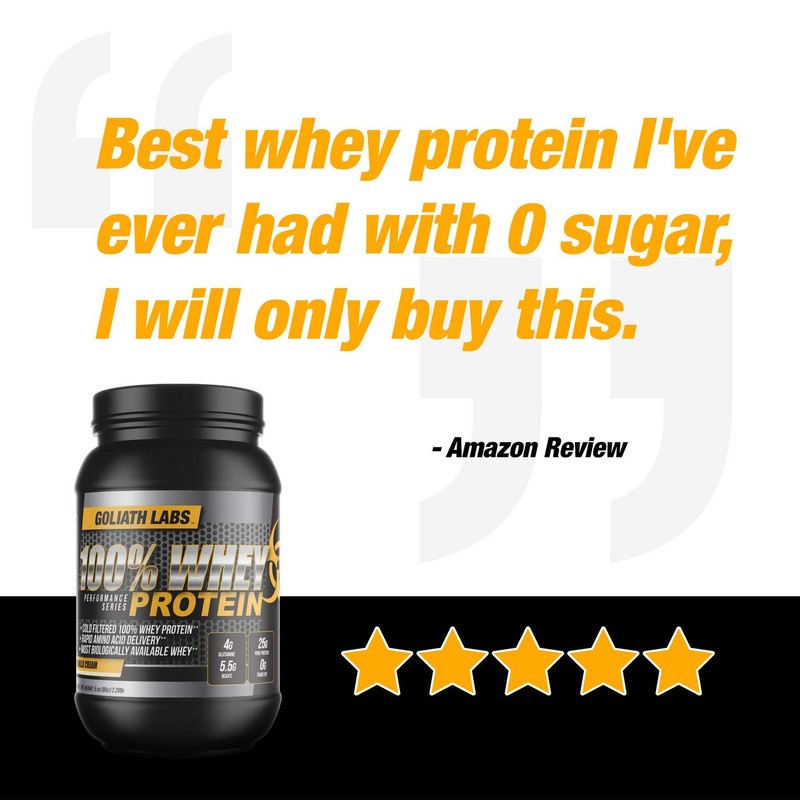 Goliath Labs Whey Protein (10 lbs, Strawberry)