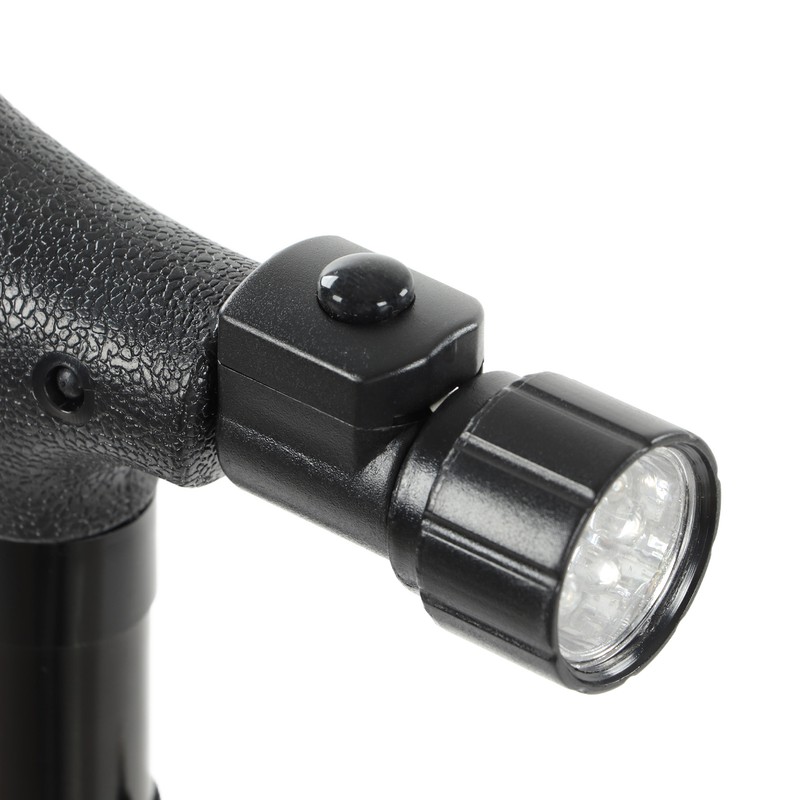 Folding Walking Cane with LED Light Anti Slip Bottom 360