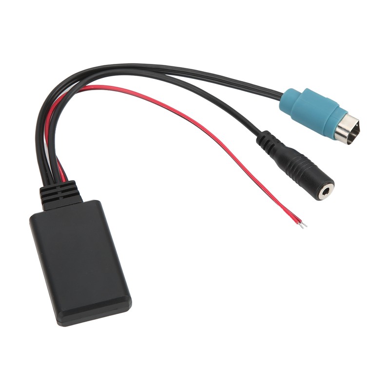 Car Bluetooth5.0 AUX Module Handsfree Mic ABS Wearproof Antiaging for