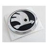Skoda Original Emblem Tailgate Logo, Silver, Plastic or Metal, Suitable