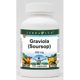 Graviola (Soursop) - 450 mg (100 Capsules, ZIN: 428259)