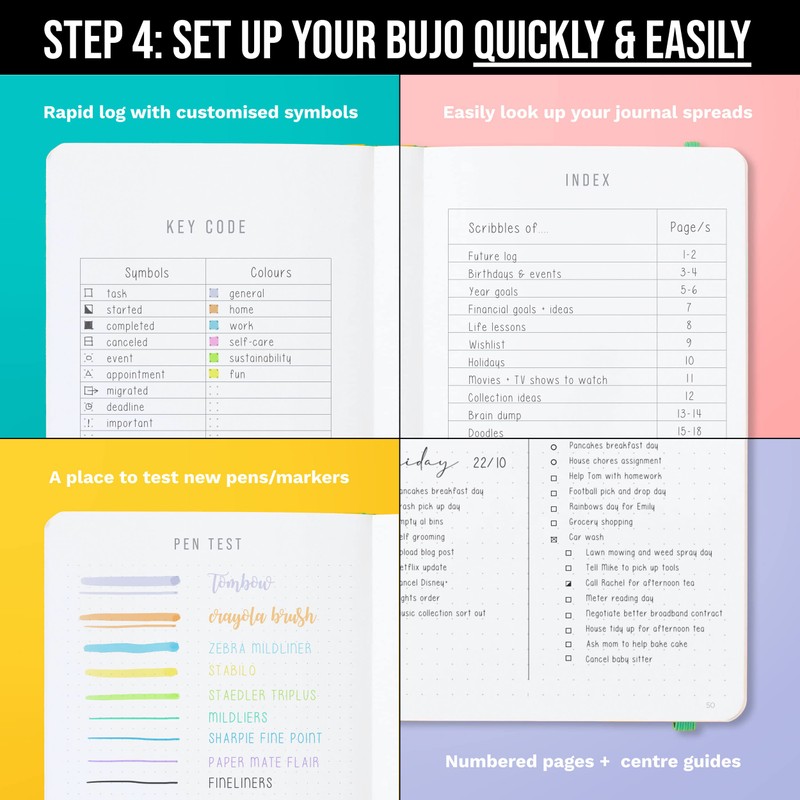 Scribbles That Matter Notebook A5 Dotted - Your 150 Pages