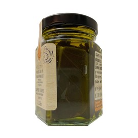 Etimo Pantelleria Caper Leaves in Extra Virgin Olive Oil 3.52 Ounces