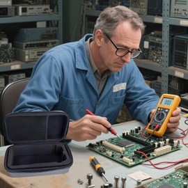 Waterproof Cases, Portable Small Tool Box With Handle, Tool Bags for Cables Instruments Business Users Home Users Outdoor Fishing Camping Hiking Fitness Women Men Friends