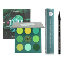 Paleta De Sombras De Ojos Docolor, 9 Colores, Sombra De Ojos
