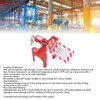 3PCS Set Ball Valve Lockout DN50‑DN100 PP Adjustable Ball Valve