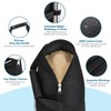 MoKo 4 Pack 120 LBS Zipper Top Sand Bags for