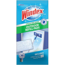 Windex 70118 WindexTM Outdoor Refill Pads 2 Count