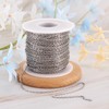 Pandahall 1 Roll 50m/164ft/54yards 304 Stainless Steel Curb Cable Chain