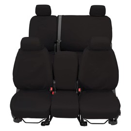COVERCRAFT Polycotton Seat Saver Custom Seat Covers, Charcoal