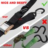 XSTRAP STANDARD Motorcycle Tie Down Straps (2 Pack) 3,000lb Break