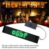 Xiuganpo LED Sign for Car, USB Micro LED Panel, 6.1